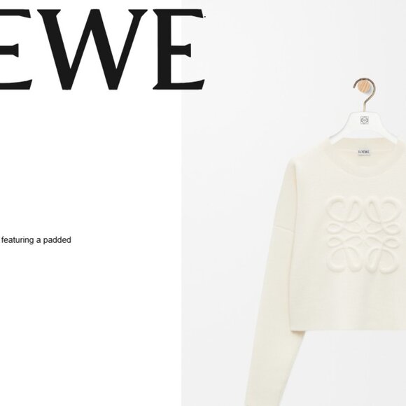 Loewe Anagram Sweater in Wool, Size S - Picture 9 of 9